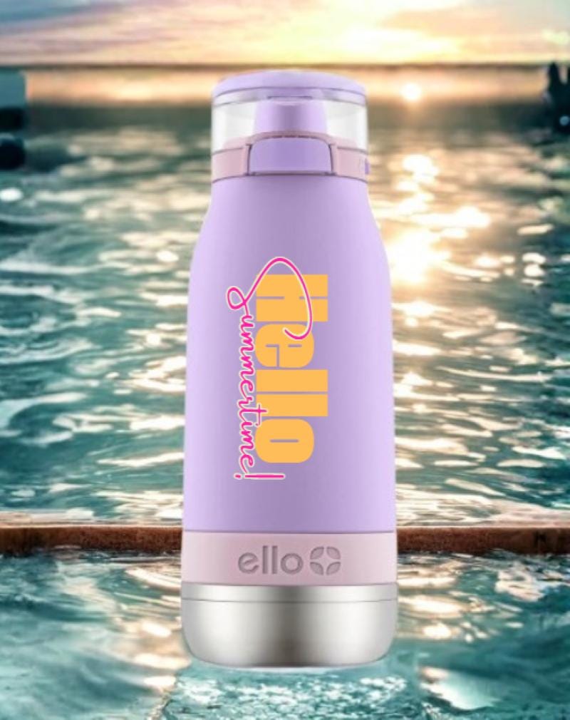 Personalized Kids Water Bottle | Fun Summer Drinkware